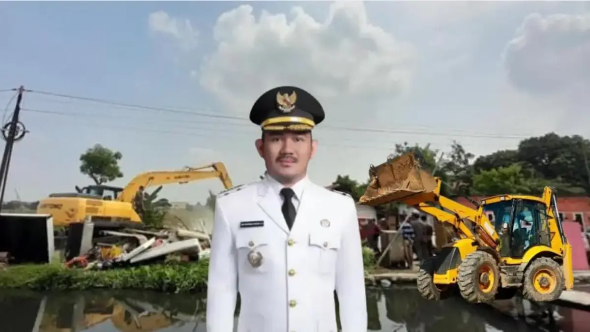 Bupati Bekasi Ade Kuswara Kunang Raja Bongkar