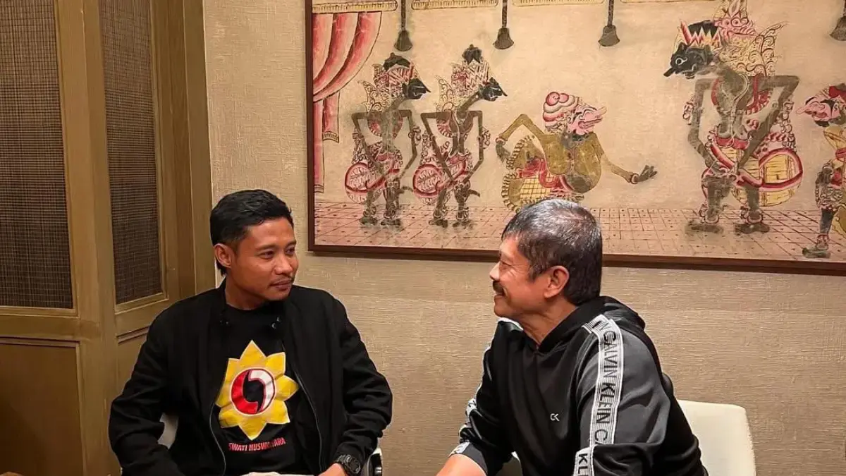 Evan Dimas dan Indra Sjafri
