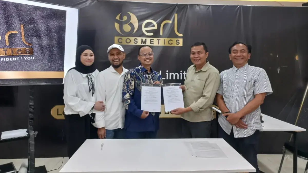 Brand Kecantikan B Erl Cosmetics Resmi Jalin Kerja Sama dengan Disway Group, Kolaborasi untuk Berbagai Manfaat Kerjasama