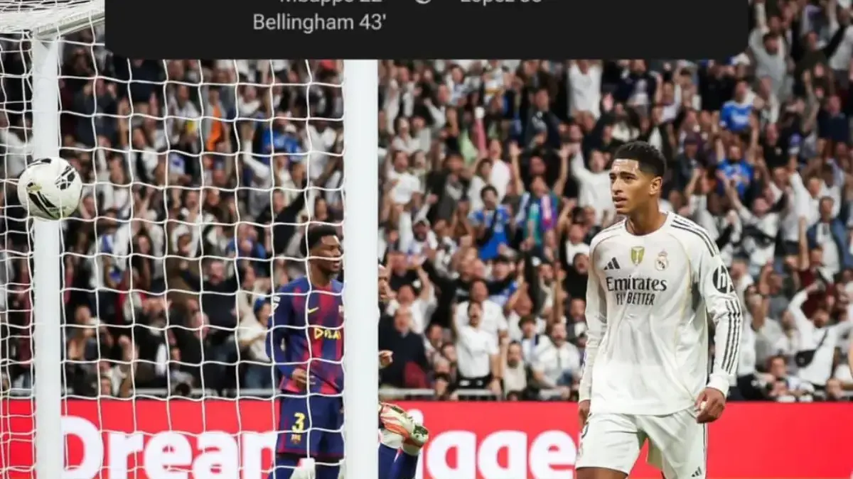 Drama El Clasico: Babak Pertama Real Madrid Unggul 2-1 Barcelona  Drama El Clasico: Babak Pertama Real Madrid Unggul 2-1 Barcelona