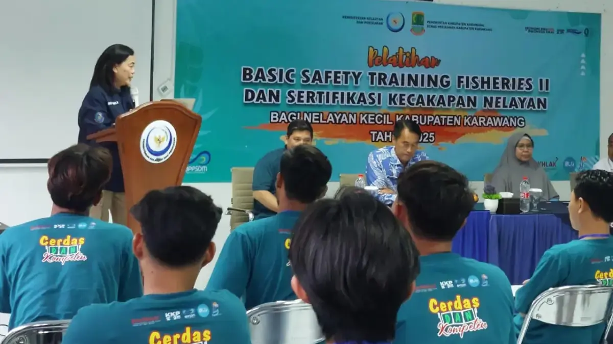 Pemkab Karawang dan BPPP Tegal Tingkatkan Kompetensi Nelayan Kecil Lewat Diklat (BST-F II) dan SKN Diklat (BST-F II) dan SKN