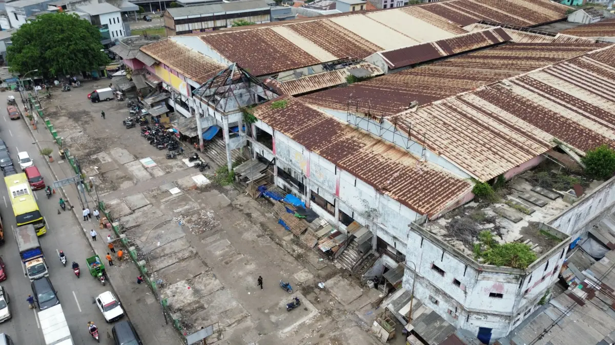 Bongkar Bangunan Lama Pasar Cikarang, Pemkab Bekasi Siapkan Penataan Ulang dan Relokasi PKL Pasar Cikarang