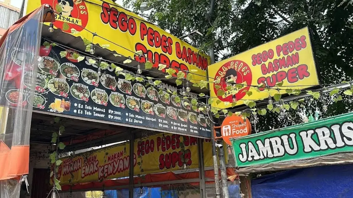 Sego Pedes Basman Super Perumnas Karawang