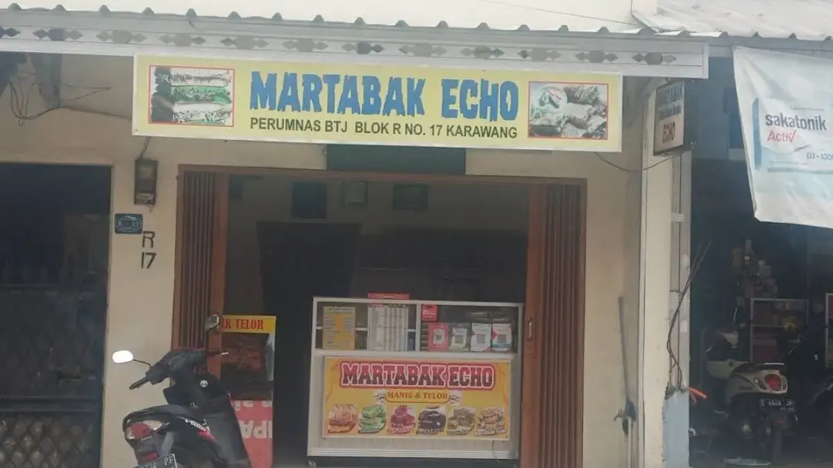 Makanan Paling Rekomended Saat Hujan Berkepanjangan: Ada Martabak Echo yang Nongkrong di Perumnas Karawang Martabak Echo Perumnas Karawang