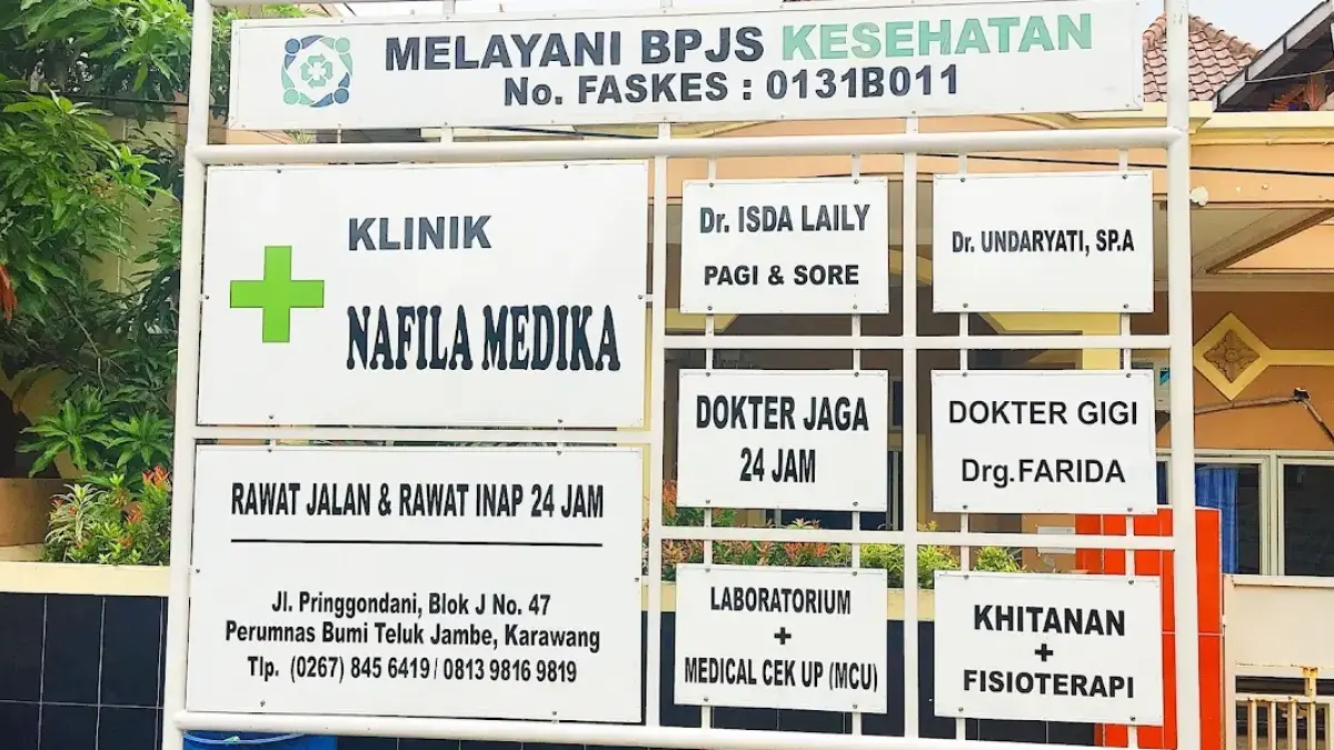 Nafila Medika, Klinik Favorit Warga Perumnas Karawang dengan Layanan Profesional Klinik Nafila Medika Perumnas Karawang