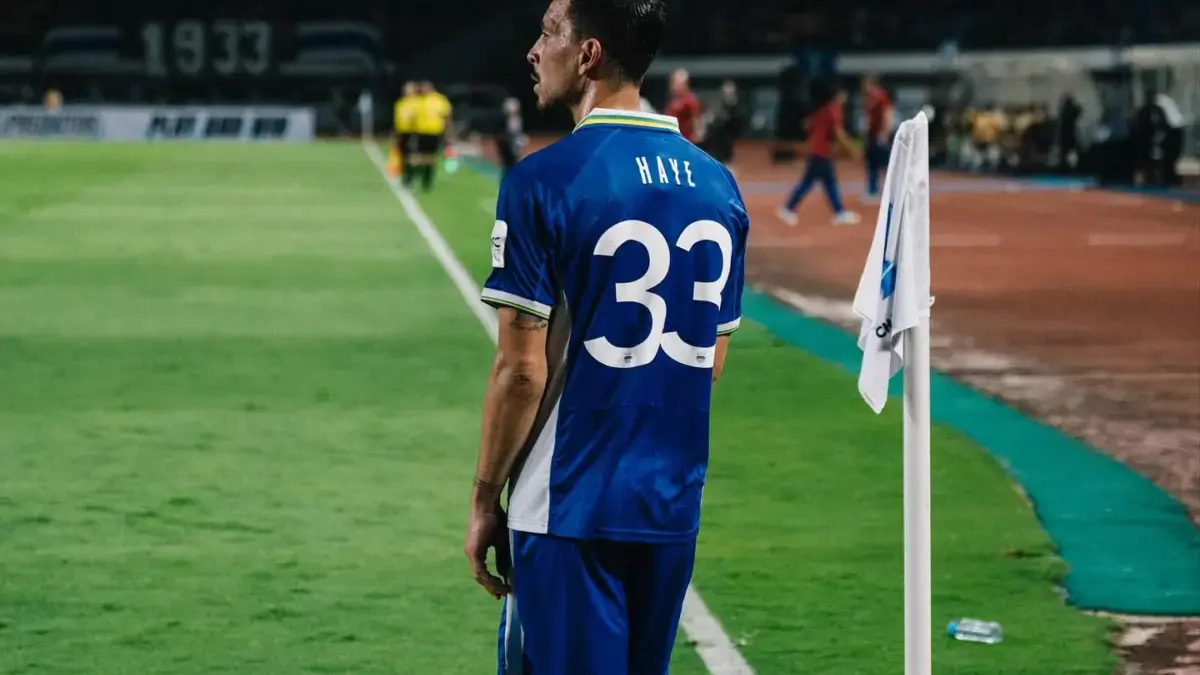 Pemain Persib Bandung Thom Haye