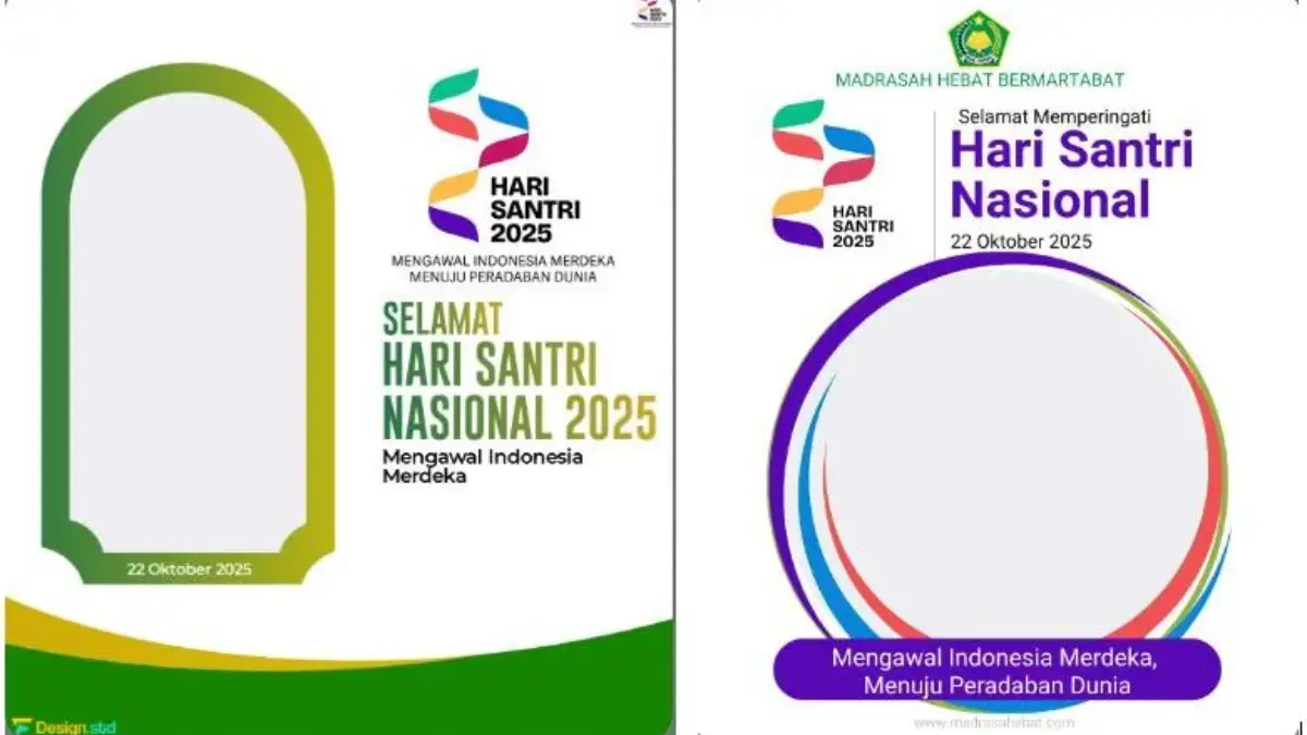 Twibbon Hari Santri 2025 Terbaru