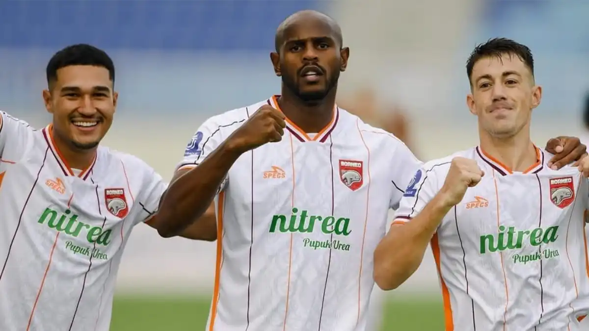 Borneo FC Cetak Win Streak 8 Laga, Pesut Etam Belum Terbendung di Super League Borneo FC Samarinda