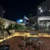 Interior Cafe aesthetic di Purwakarta dengan area photobooth kekinian