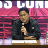 Presconfres PSSI terkait dengan pelatih pengganti pactric kluivert