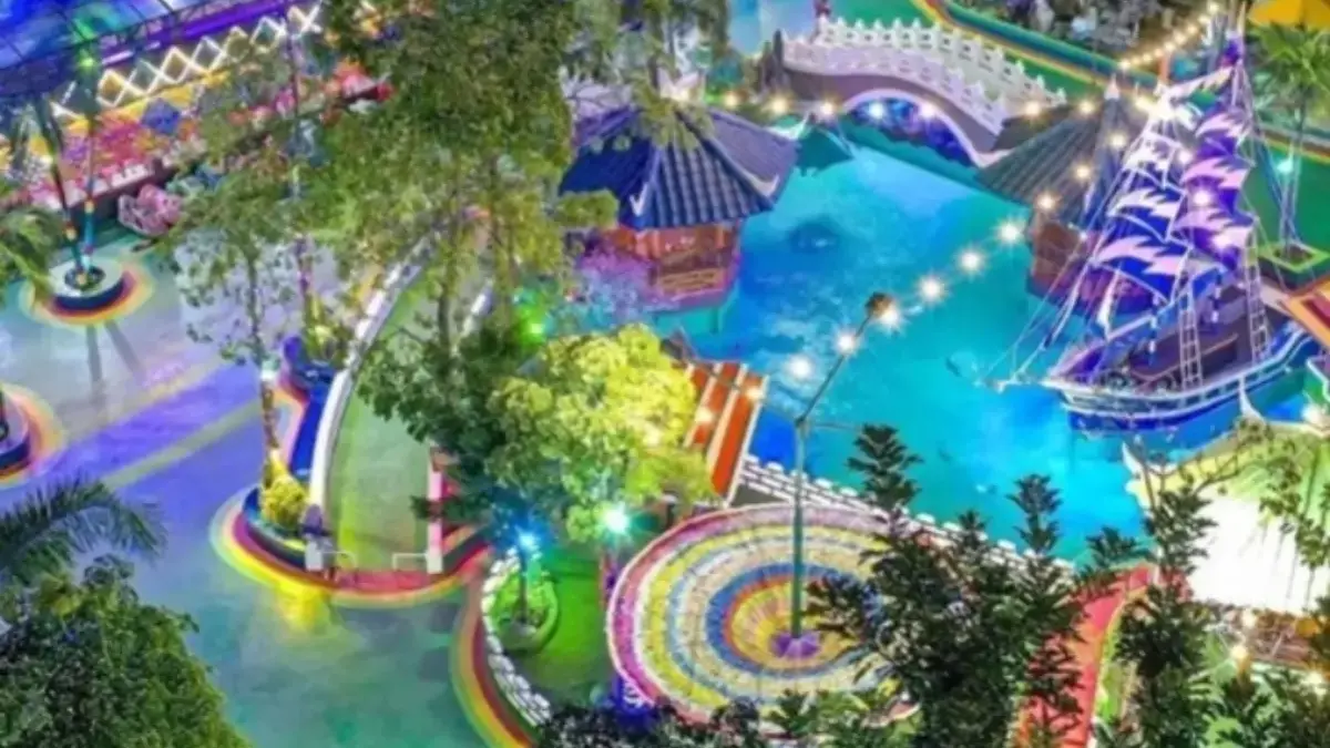 wisata bekasi rainbow garden