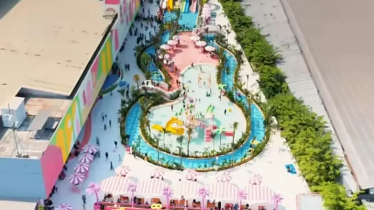 Tropikana Waterpark Cibitung: Waterboom Baru di Bekasi dengan Nuansa Pantai Tropis yang Super Estetik! Suasana Tropikana Waterpark Cibitung dengan nuansa pantai tropis
