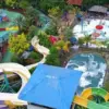 Suasana seru di waterboom Cikarang Bekasi