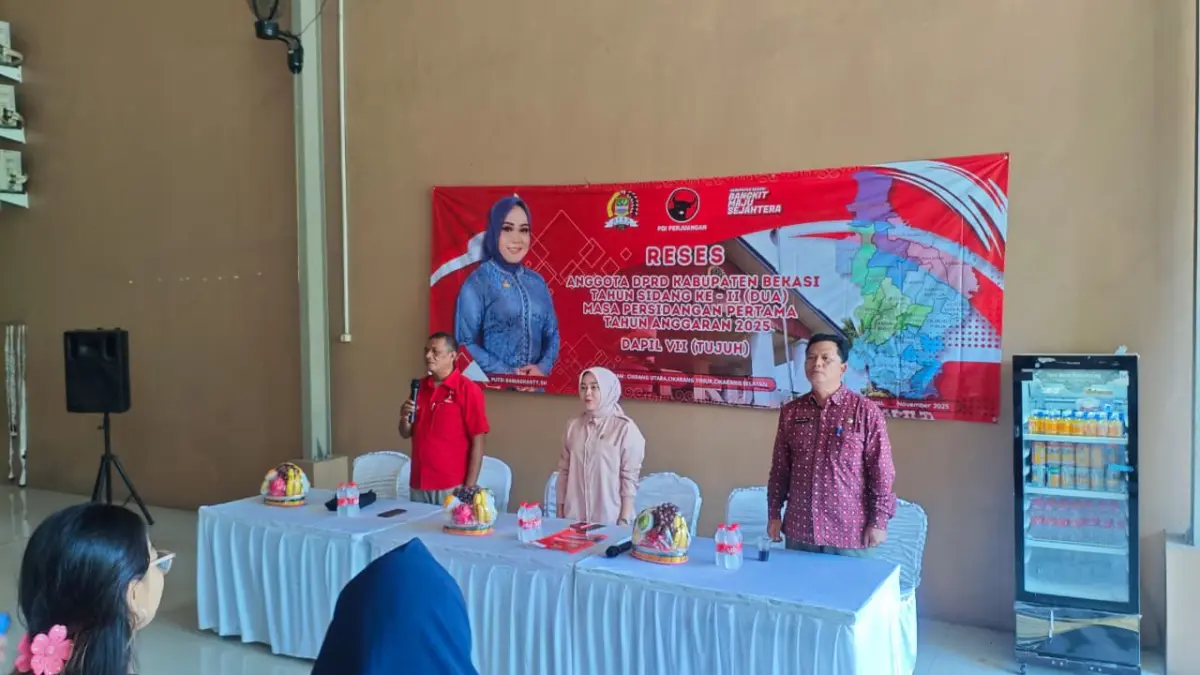 Reses anggota DPRD kabupaten Bekasi.