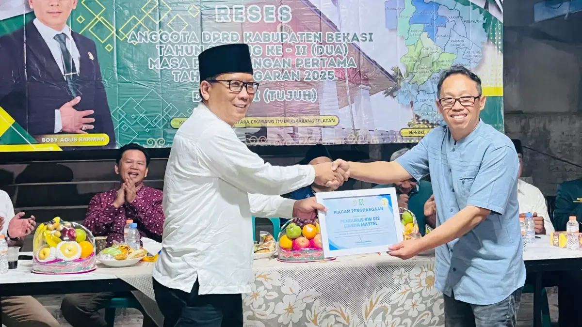 Anggota DPRD Kabupaten Bekasi, Boby Agus Ramdan.