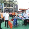 Apel Kesiapan Tanggap Bencana Polres Karawang