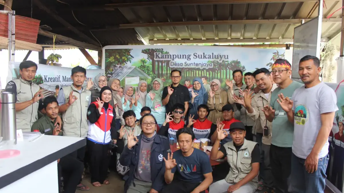 Pertamina Patra Niaga Regional JBB Dorong Pengelolaan Limbah Ramah Lingkungan di Hulu Sungai Cikapundung Pengelolaan Limbah Ramah Lingkungan