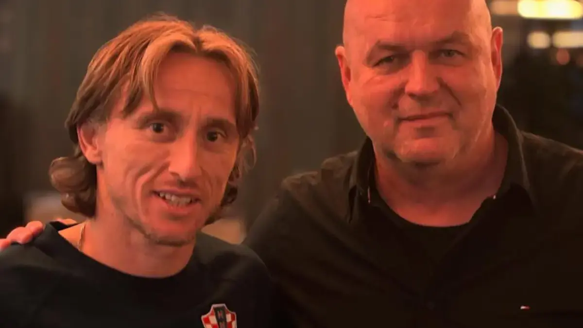 Bojan Hodak dan Luka Modric