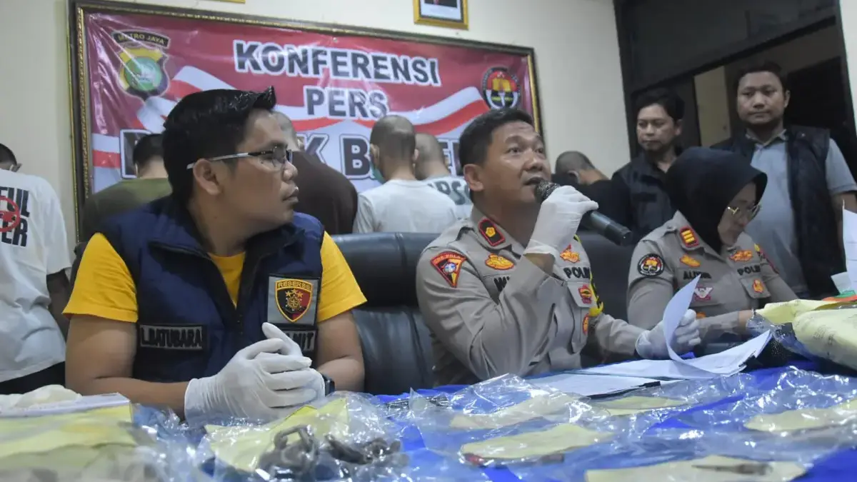 Dua Kelompok Spesialis Curanmor ‘Kuping’ dan ‘Aceh’ Dibekuk Polisi di Babelan Ranmor