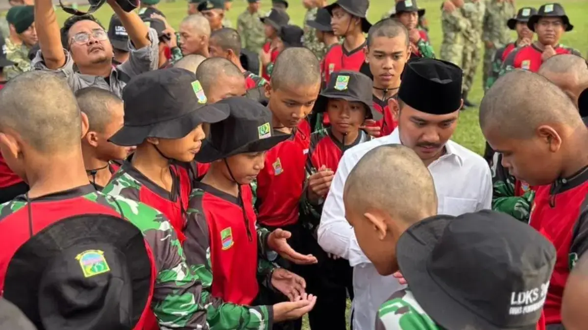 60 Siswa Dikirim ke Barak Militer, Bupati Ade Kunang: Anak-Anak Ini Petarung Mereka Aset Daerah Barak militer