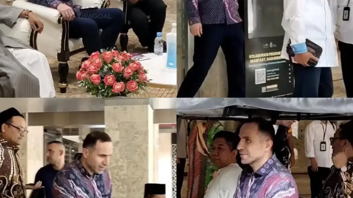 Teka-Teki Pelatih Timnas Indonesia Terjawab, Timur Kapadze Sholat Jumat di Istiqlal