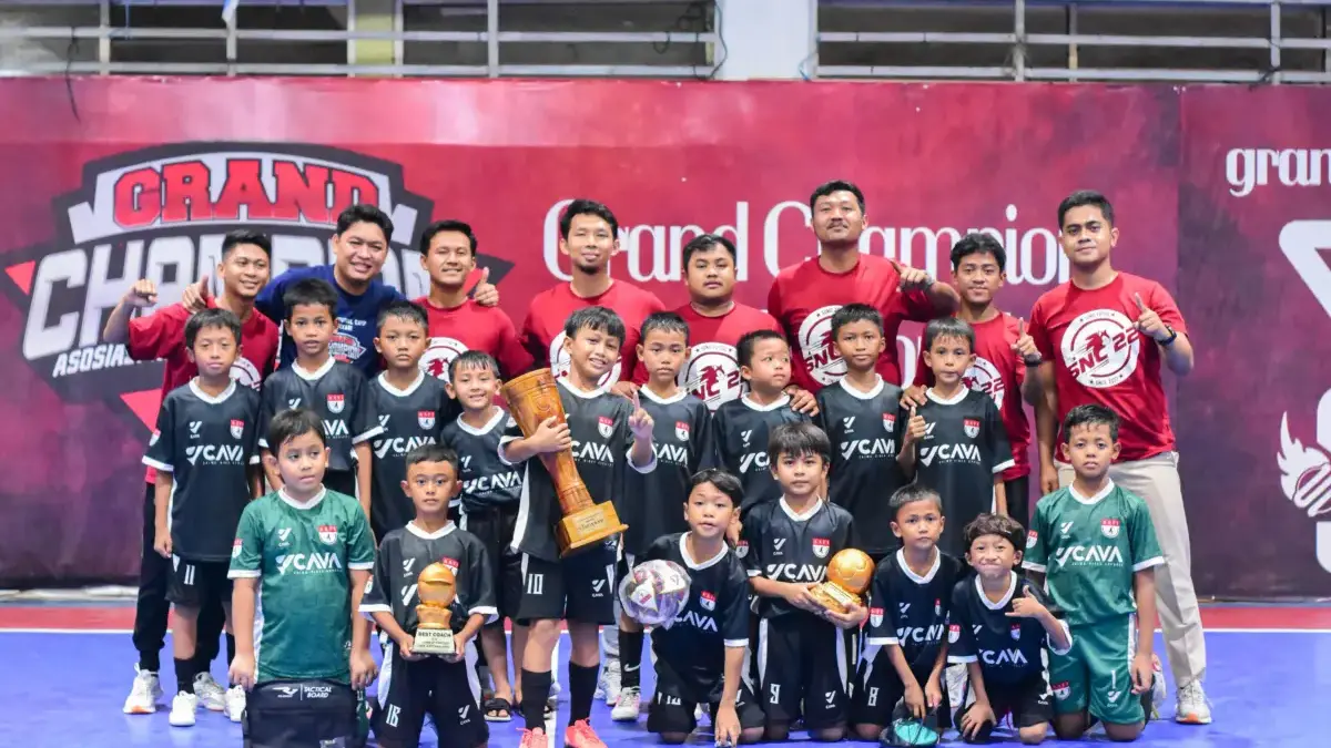 Sonic Futsal Academy Juara Liga AAFI Nasional 2025