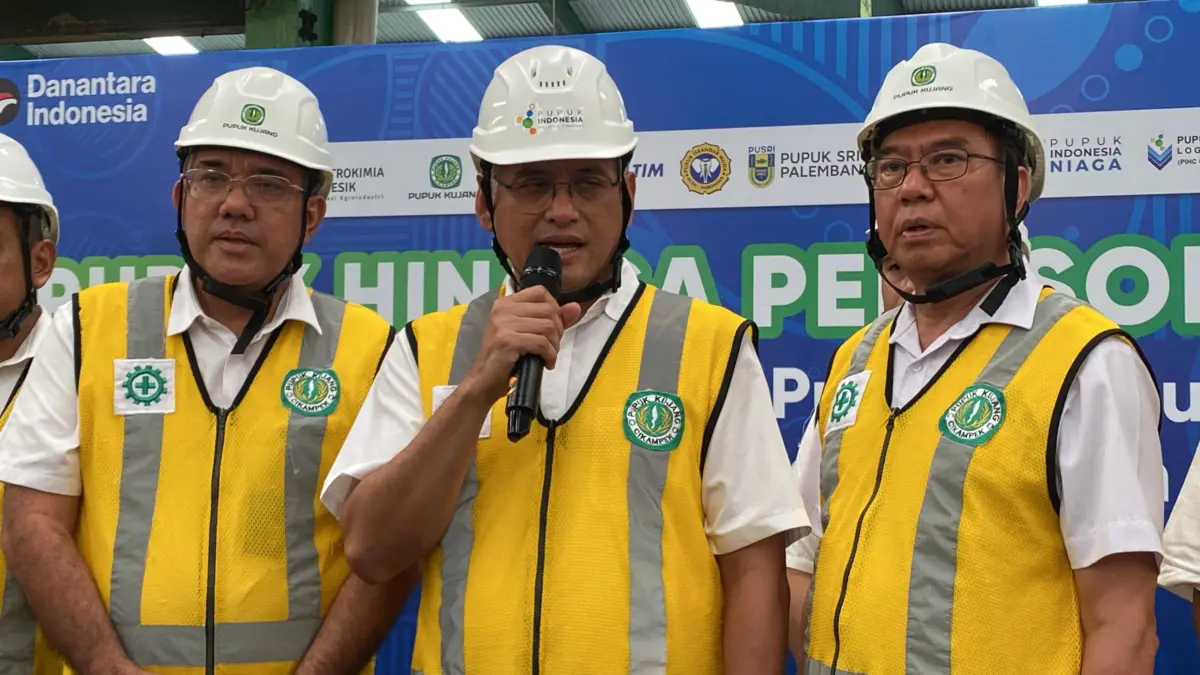 Banjir Terjang Pabrik Pupuk Iskandar Muda, Begini Strategi Pupuk Indonesia Jaga Stok Pupuk di Sumatera Direktur Utama Pupuk Indonesia, Rahmad Pribadi.