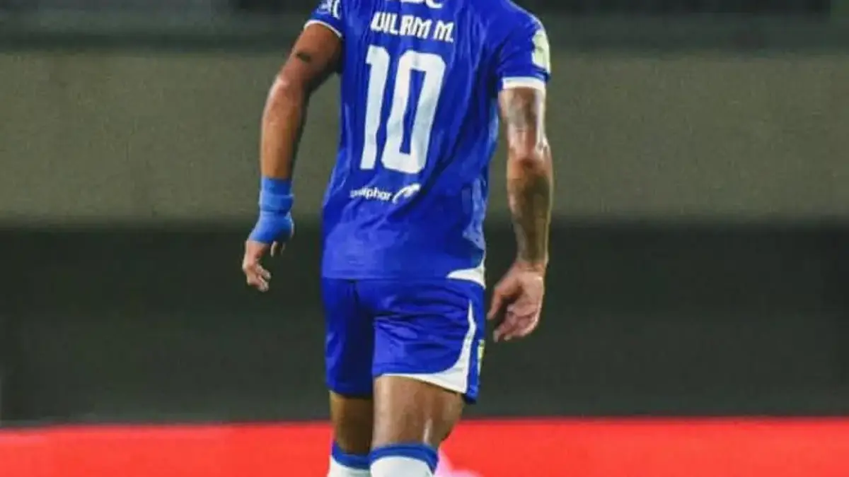 Wiliam Dicoret dari skuad Persib Bandung vs Madura United