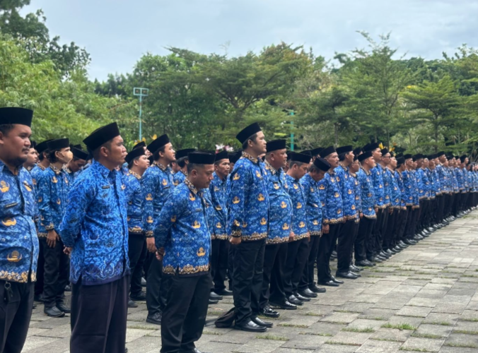 Tunjangan PPPK Paruh Waktu: Skema Gaji, Mekanisme Pembayaran, dan Ketentuannya ASN PPPK Paruh Waktu sedang menjalani pelantikan