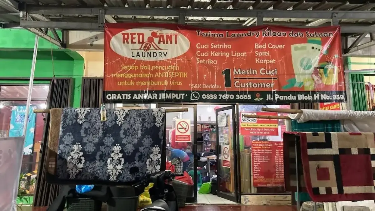 Red Ant Laundry Perumnas Karawang