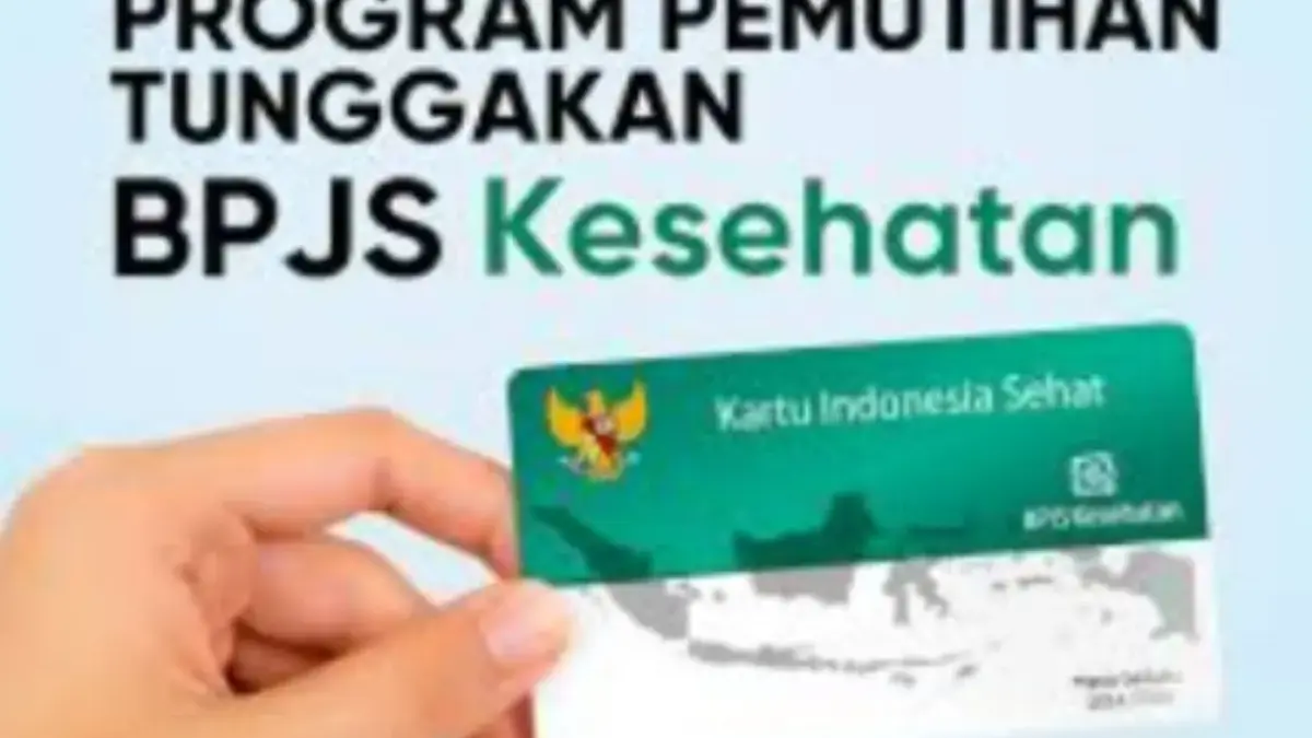 Pemutihan tunggakan iuran BPJS kesehatan