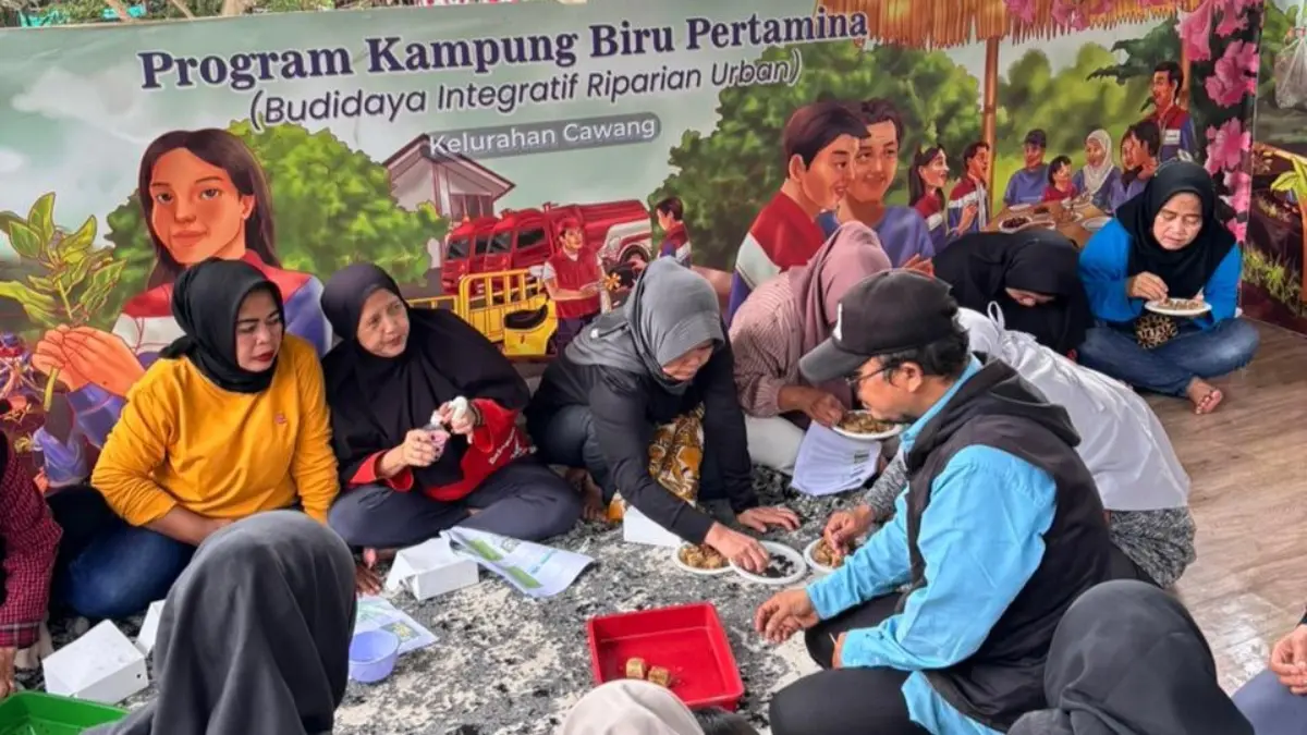 Dorong Inovasi Pertanian Perkotaan, Pertamina Gelar Pelatihan Urban Farming Hidroponik di Kelurahan Cawang Pelatihan urban farming