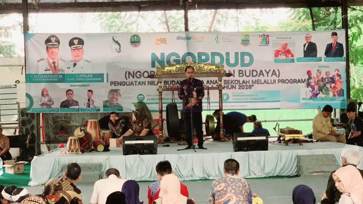 Disparbud Karawang Gelar “Ngopud”