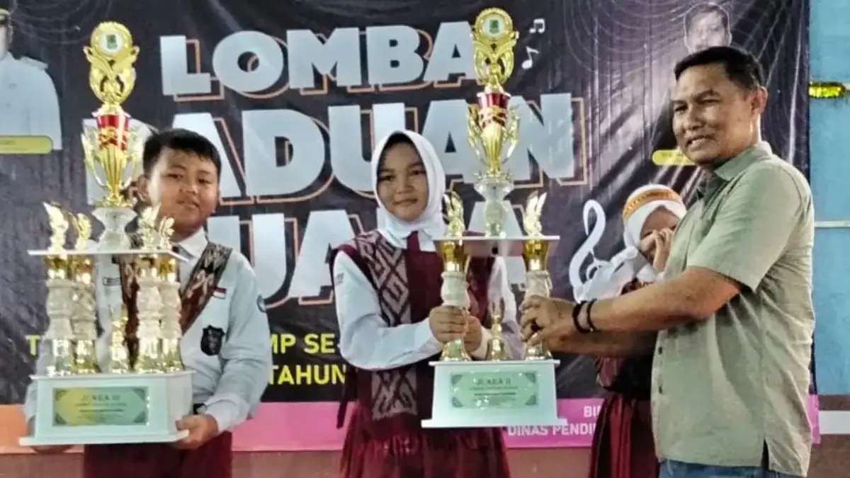Lomba Paduan Suara Tingkat SD dan SMP se-Kabupaten Karawang.