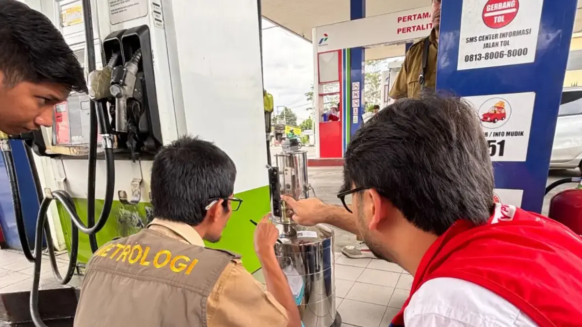 Pertamina Bersama Pemkab Sukabumi Sidak SPBU