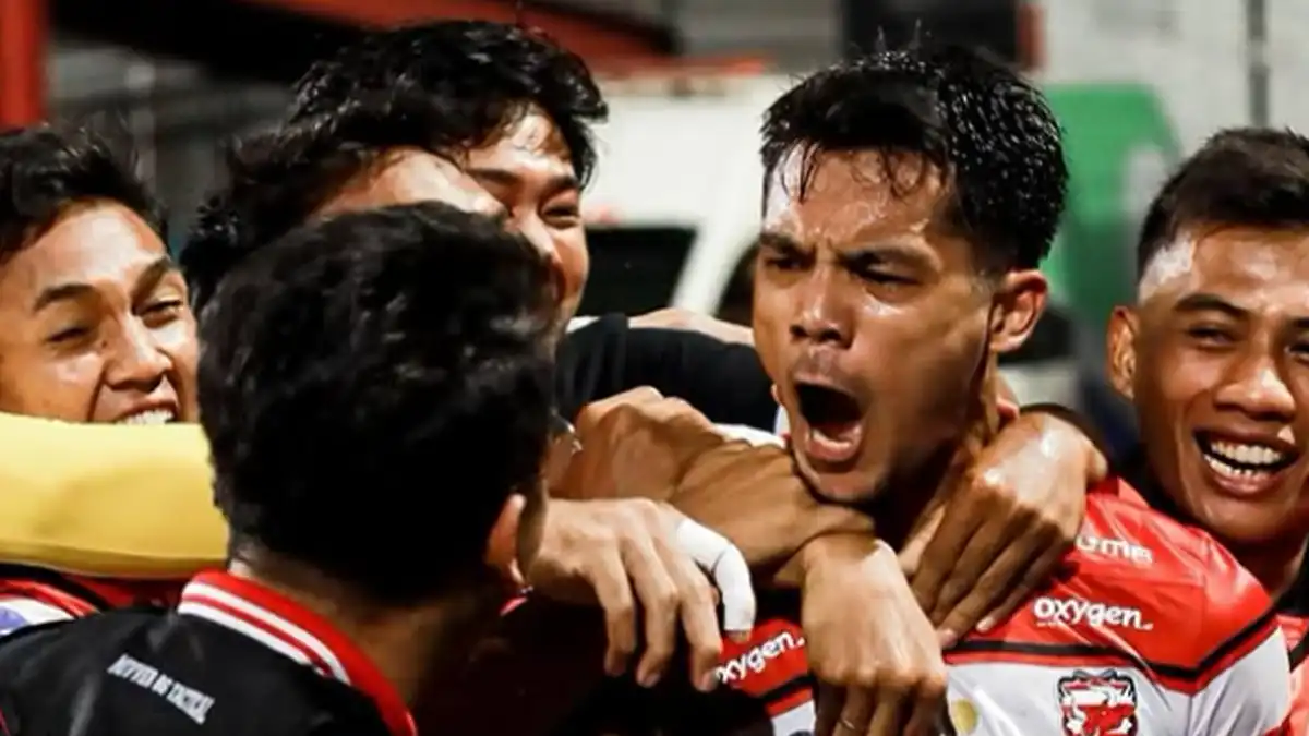 Hasil Super League: Drama 3 Kartu Merah Warnai Kemenangan Madura United 2-1 atas Persijap Jepara Madura United FC