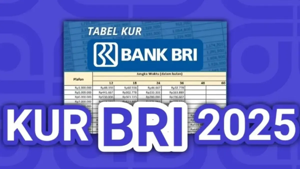 Tabel Angsuran KUR BRI 2025: Simak Syarat Pengajuan dan Cicilan Per Bulannya angsuran kur bri 2025