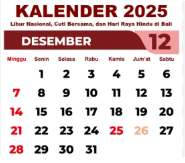 Cuti Bersama Desember 2025: Long Weekend Natal dan Tahun Baru, Siap Liburan Panjang? cuti bersama desember 2025