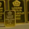 Daftar harga emas Antam Logam Mulia per gram semua ukuran pada 19 November 2025