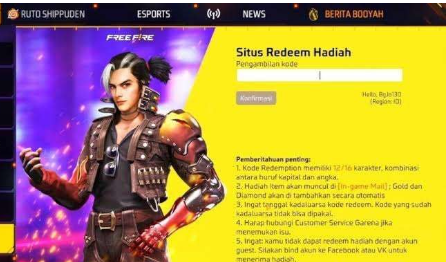 Kode Redeem Free Fire Terbaru 7 November 2025: Dapatkan Skin dan Diamond Gratis! kode redeem ff terbaru
