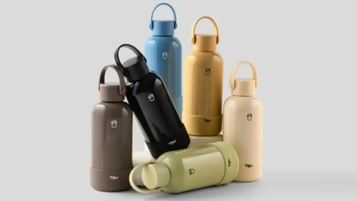 Deretan produk tumbler Tuku berbagai edisi dan warna.