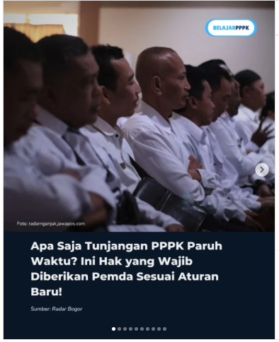 Tunjangan PPPK Paruh Waktu 2025: Jaminan Kesejahteraan Honorer yang Lebih Pasti! tunjangan pppk paruh waktu