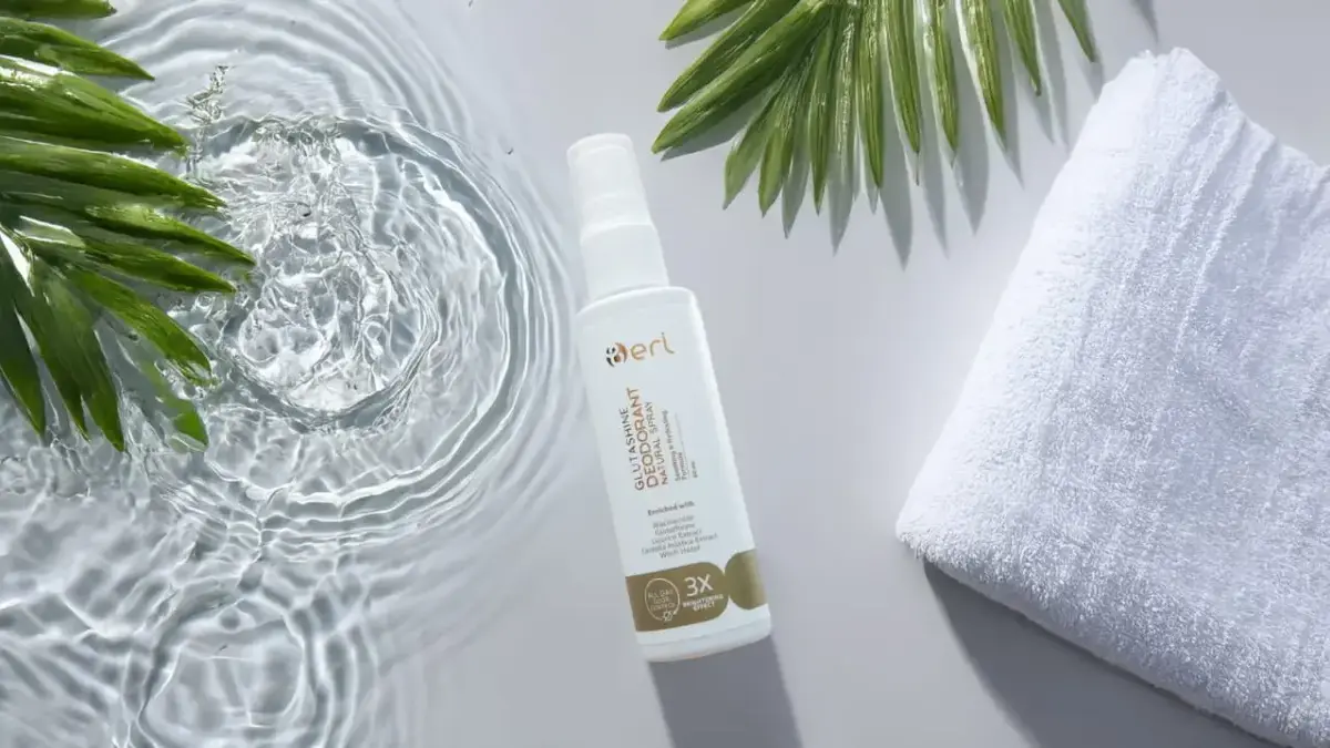 B ERL GlutaShine Deodorant Natural Spray