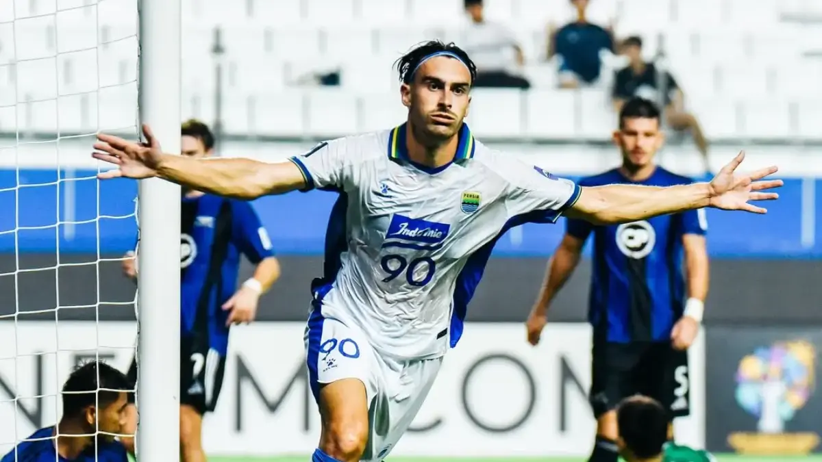 Persib Bandung Hadapi Partai Hidup Mati Lawan Bangkok United, Bobotoh Harus Jadikan GBLA Neraka Bagi Bangkok! Andrew Jung saat mencetak gol ke gawang Bangkok United