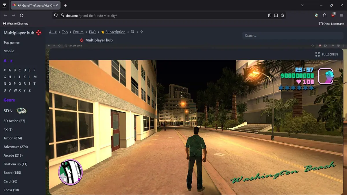 Tanpa Install! GTA Vice City Sekarang Bisa Main via Browser Tanpa Install! GTA Vice City Sekarang Bisa Main via Browser