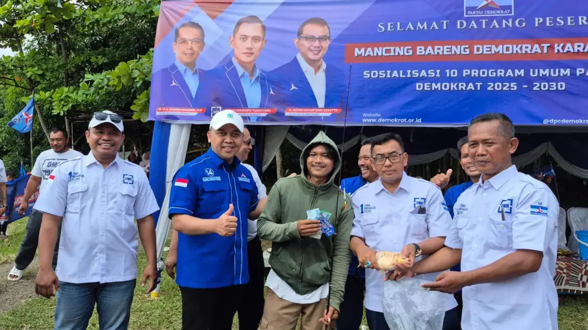 Mancing Bareng Demokrat Karawang