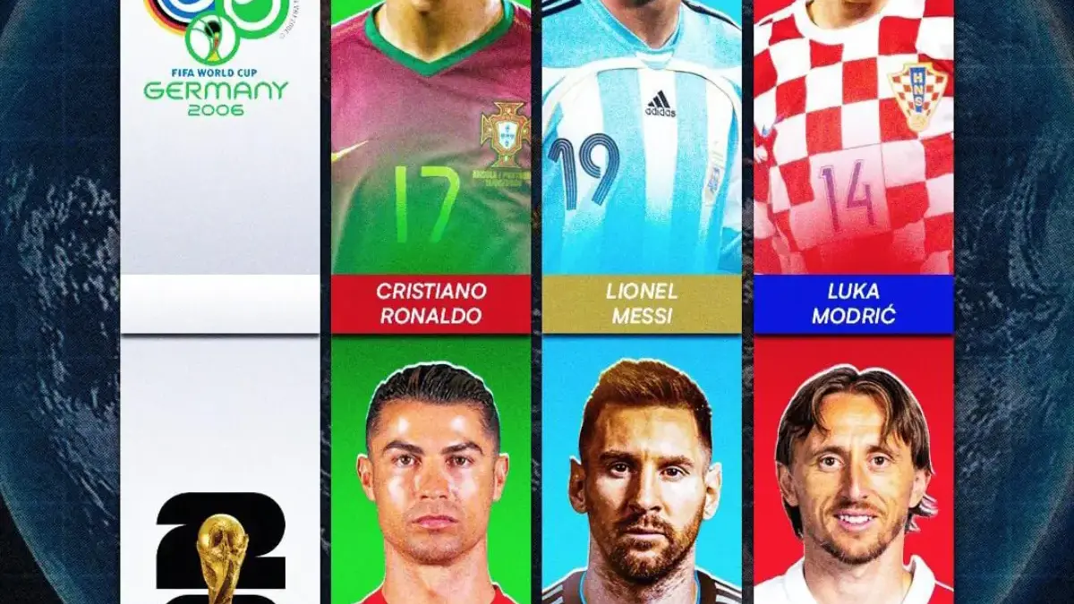 El-Konsisten Piala Dunia Ronaldo, Messi, Modric