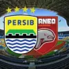 Persib Bandung melawan Borneo FC