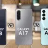 ‎Perbedaan Samsung Galaxy A17 dan Samsung Galaxy A18