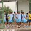 Latihan Persib Bandung persiapan melawan Bangkok United